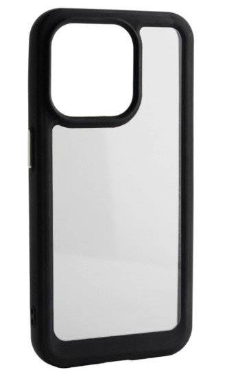 11-12.jpg Acrylic Matt fodral för Iphone 14 pro svart - Bild 1