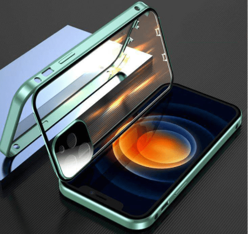 12minigron-1.png metallfodrall till Samsung S20 lila - Bild 1