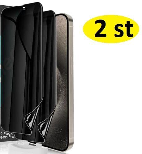 2 st Sekretess nano skärmskydd Iphone 12 pro max - Bild 1