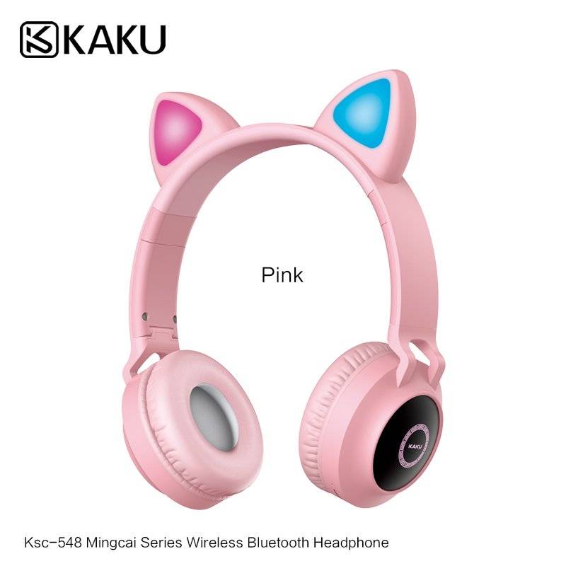 barn trådlös hörlurar rosa - Bild 1