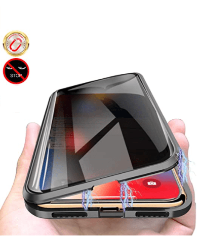 2-7.png Sekretess magnetfodral till iPhone 11 Pro Max|svart - Bild 1