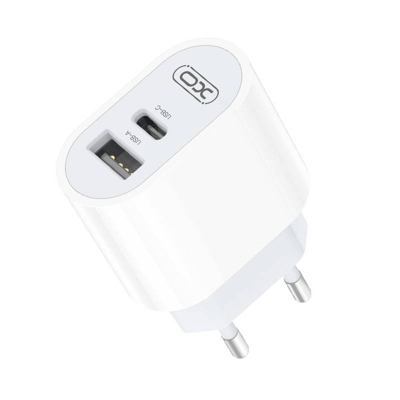 273588_oryg.jpg 20W 1x USB-C vit + Lightning - USB-C-2m kabel - Bild 1