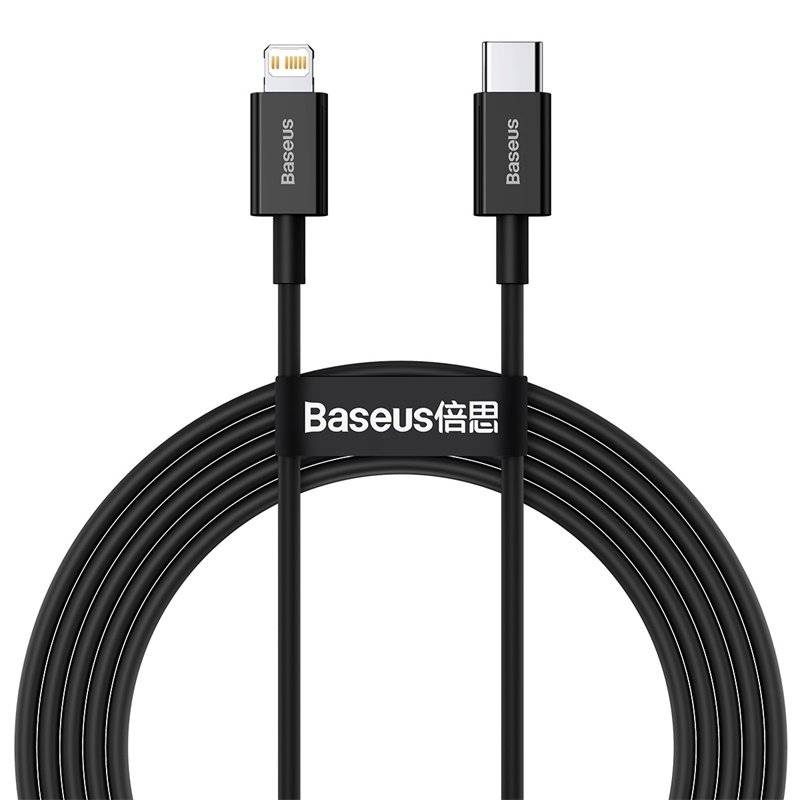 367330_oryg.jpg Baseus cabel Superior PD USB-C - Lightning 2,0m black 20W - Bild 1