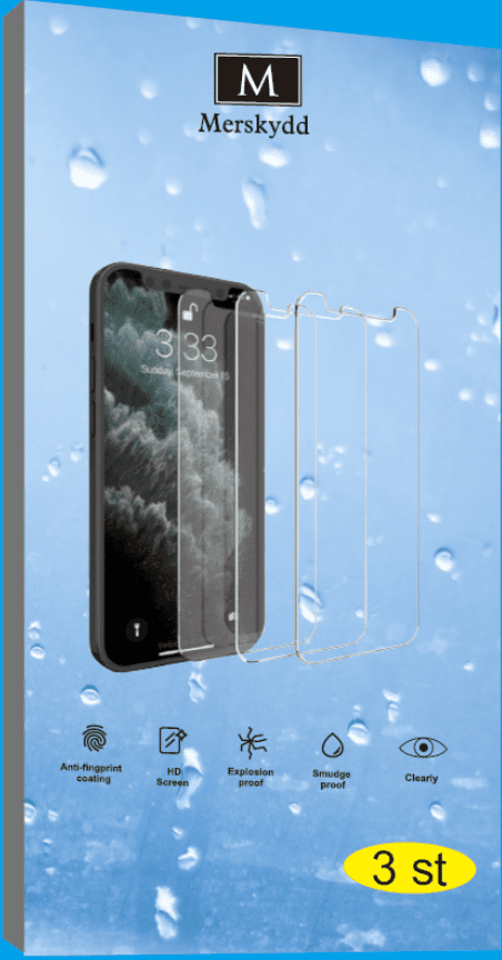 3st.png 3 st skärmskydd för iphone 12 pro max - Bild 1