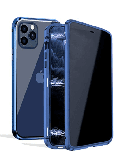 4-5.png Sekretess magnetfodral till iPhone 11 |blå - Bild 1