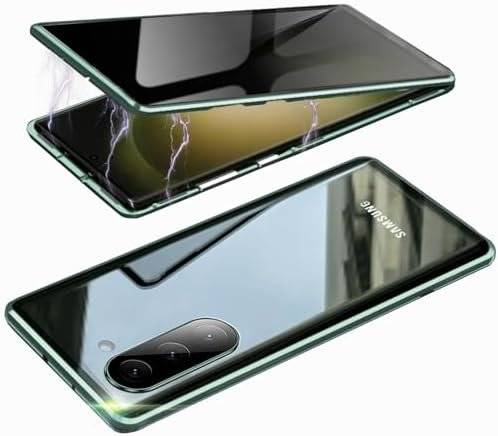 4128ZuyIjBL._AC_1.jpg sekretess doubelfodral för Samsung S24 grön - Bild 1