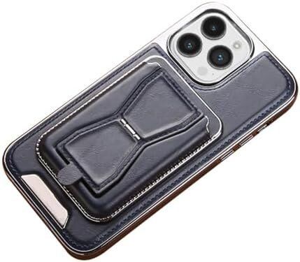 Premiumfodral i affärsklass med exponerat etikett för iphone 15 - Bild 1