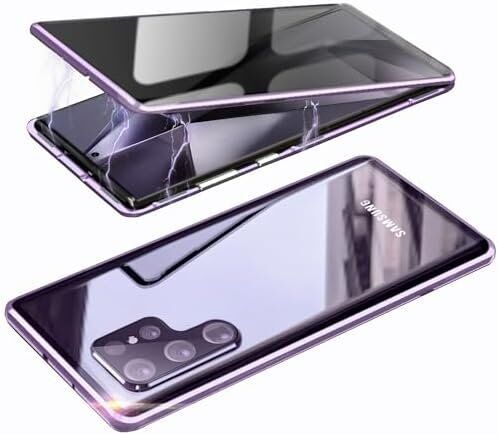 41BzGUlSqIL._AC_1.jpg sekretess doubelfodral för Samsung S24 plus lila - Bild 1