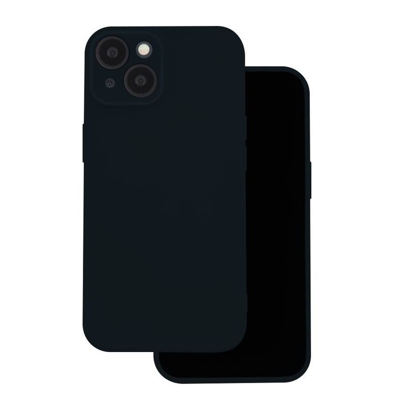 450207_oryg.jpg Silicon Box case for iPhone 14 6,1" black - Bild 1