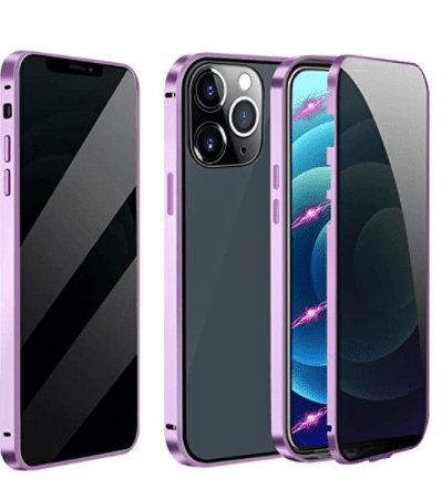 5-2.png Sekretess magnetfodral till iPhone 11 |lila - Bild 1