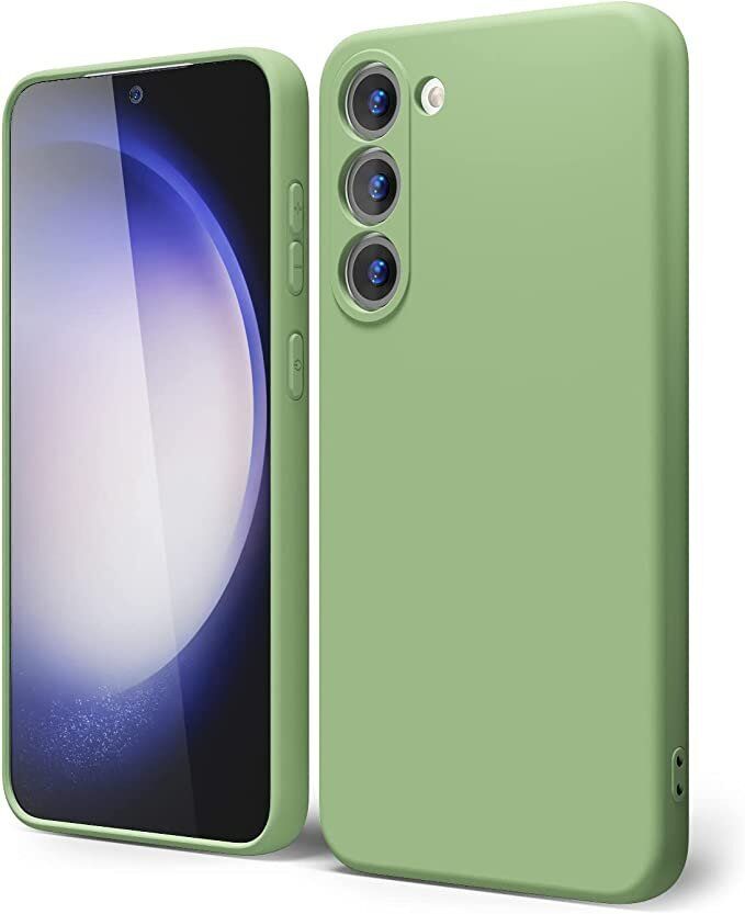 51RVw3ZMTyL._AC_SX679_.jpg silcon fodral för Samsung S23 mörkgrön - Bild 1