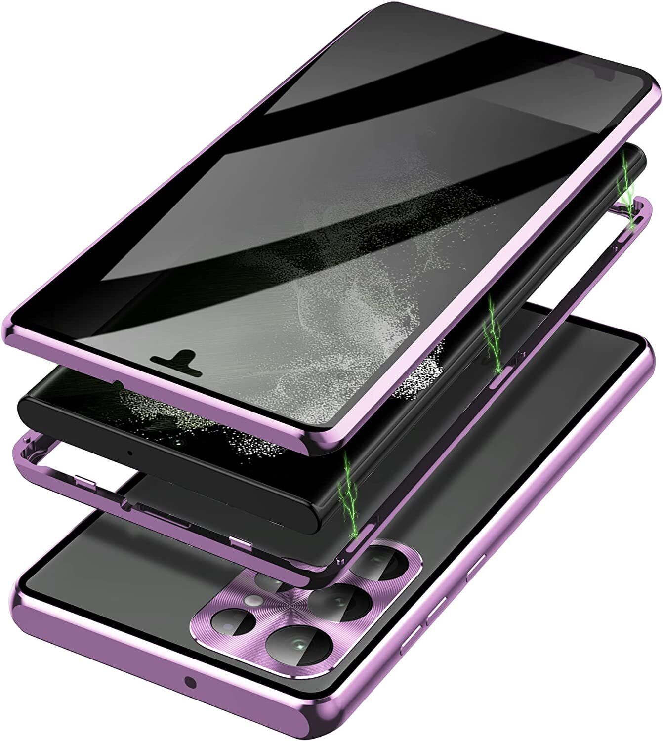 71-5JaDUomL._AC_SL1500_-1.jpg sekretess doubelfodral för Samsung S23 plus lila - Bild 1