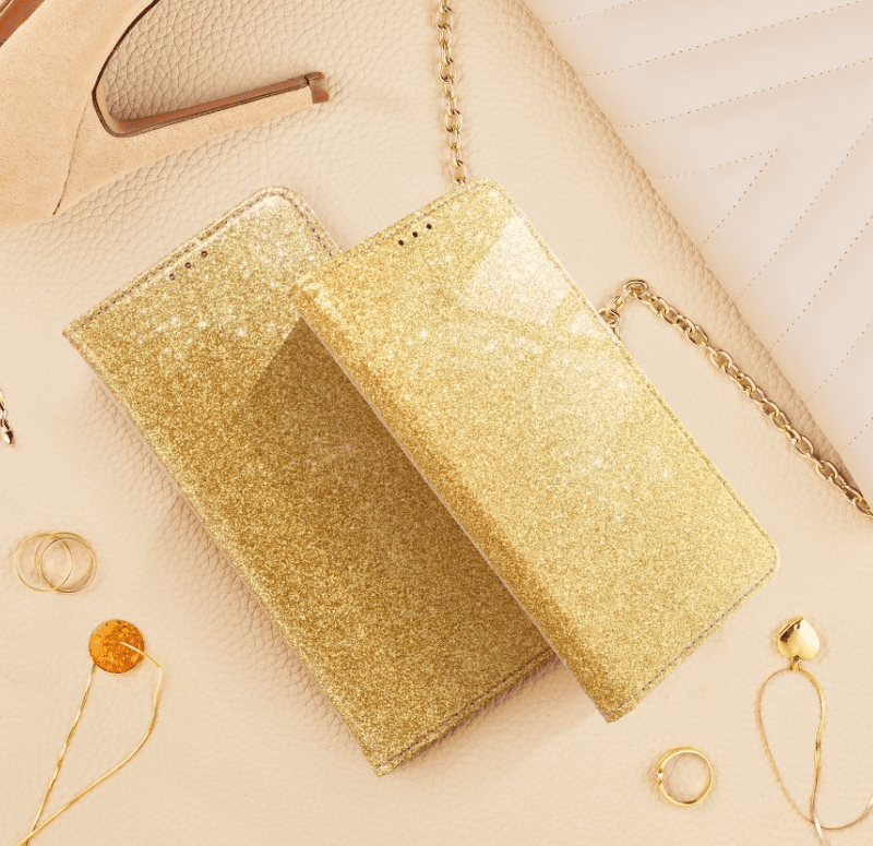 SHINING Book för iPhone 12 mini guld - Bild 1