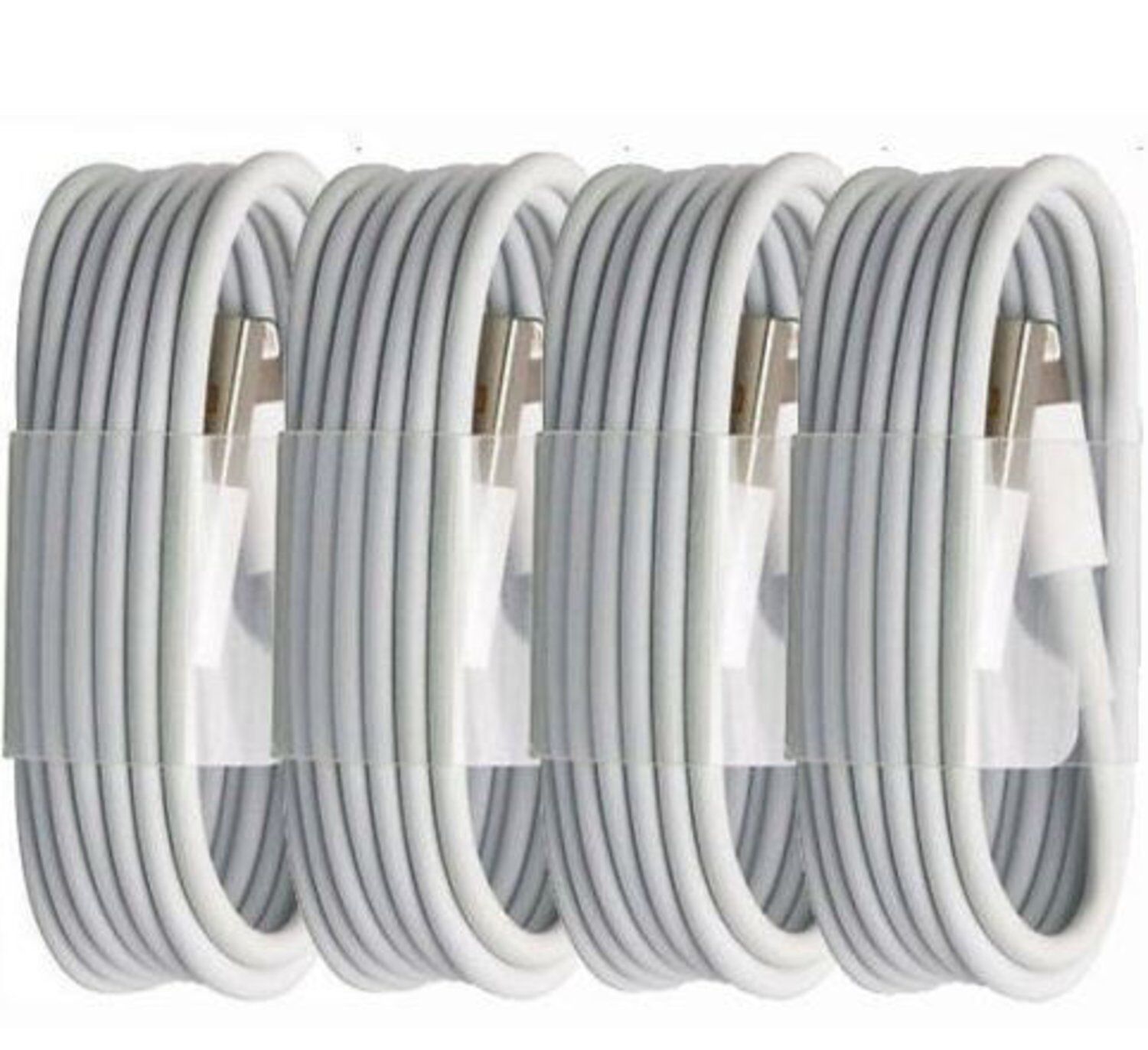 4st 1m Synk laddare kabel för Iphone - Bild 1