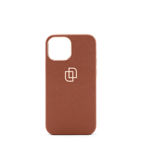 iPhone-13-Mini-Saffiano-DSC00781.png Limitado brunt Saffiano skal – iPhone 13 - Bild 1