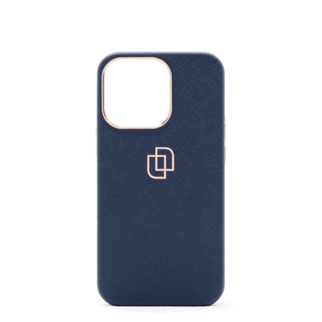 iPhone-13-Pro-Midnattsbla-Saffiano-DSC00700.png Limitado Midnattsblå Saffiano skal – iPhone 12/12 pro - Bild 1