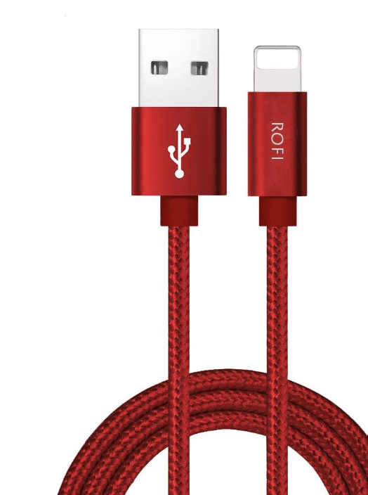 2 st 3 m super Lightning kablar röd - Bild 1