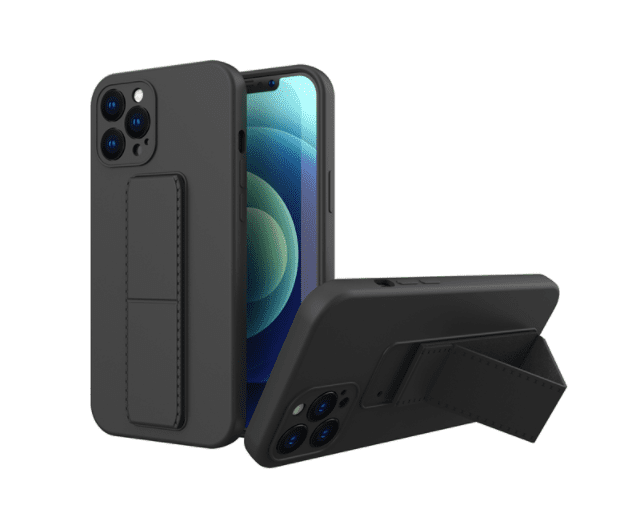 svart2iph-1.png fodral med handrem för iphone 11pro svart - Bild 1