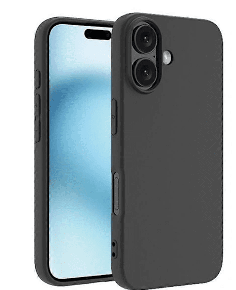 1 Matt TPU-skal för iphone 17 svart - Bild 1