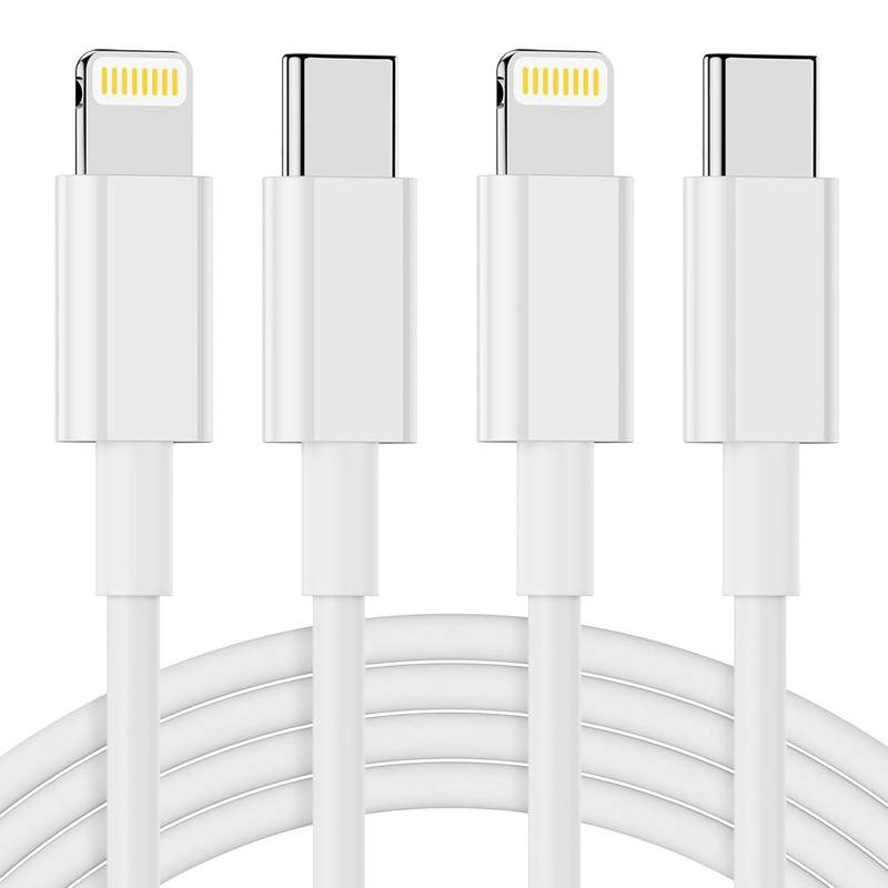2 st Snabbladdningskabel  USB-C till Ligthing - Bild 1