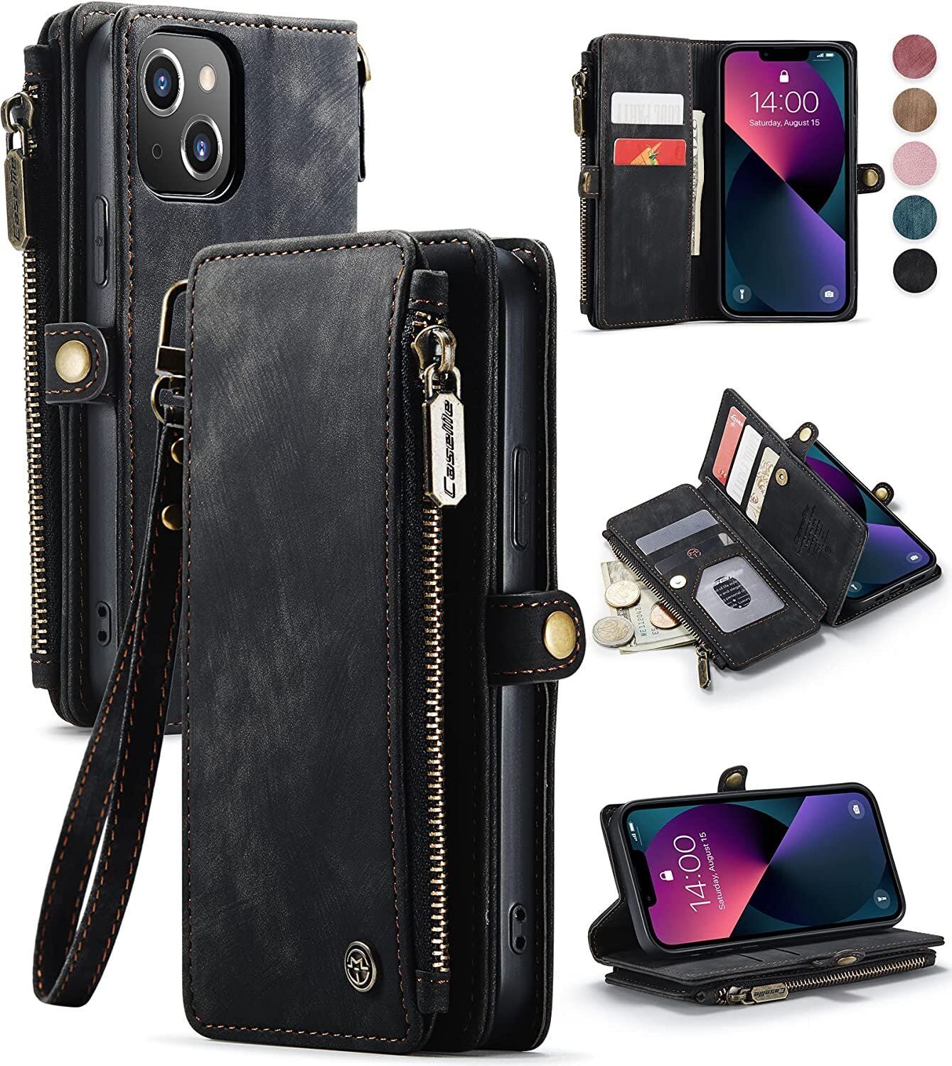 caseme 008 för iphone 14 svart - Bild 1