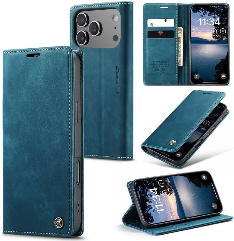 Caseme 0013 för Iphone 17 pro max grönt - Bild 1